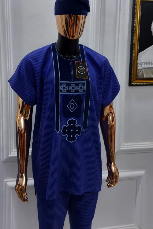 Blue Aso-oke