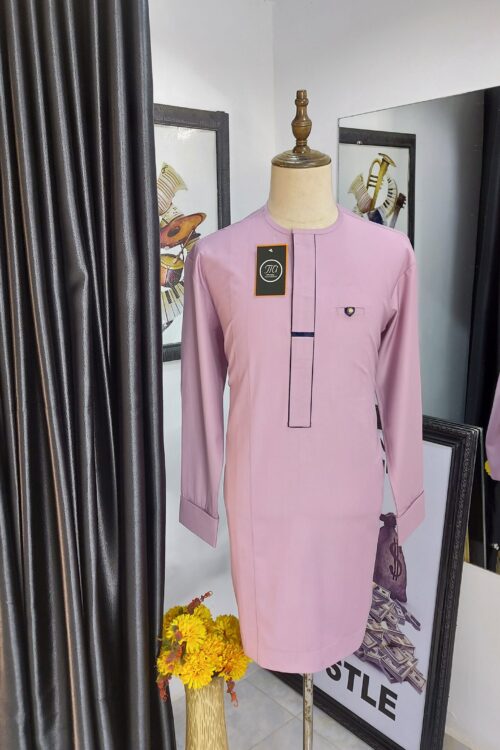 Pink Kaftan with Pockets